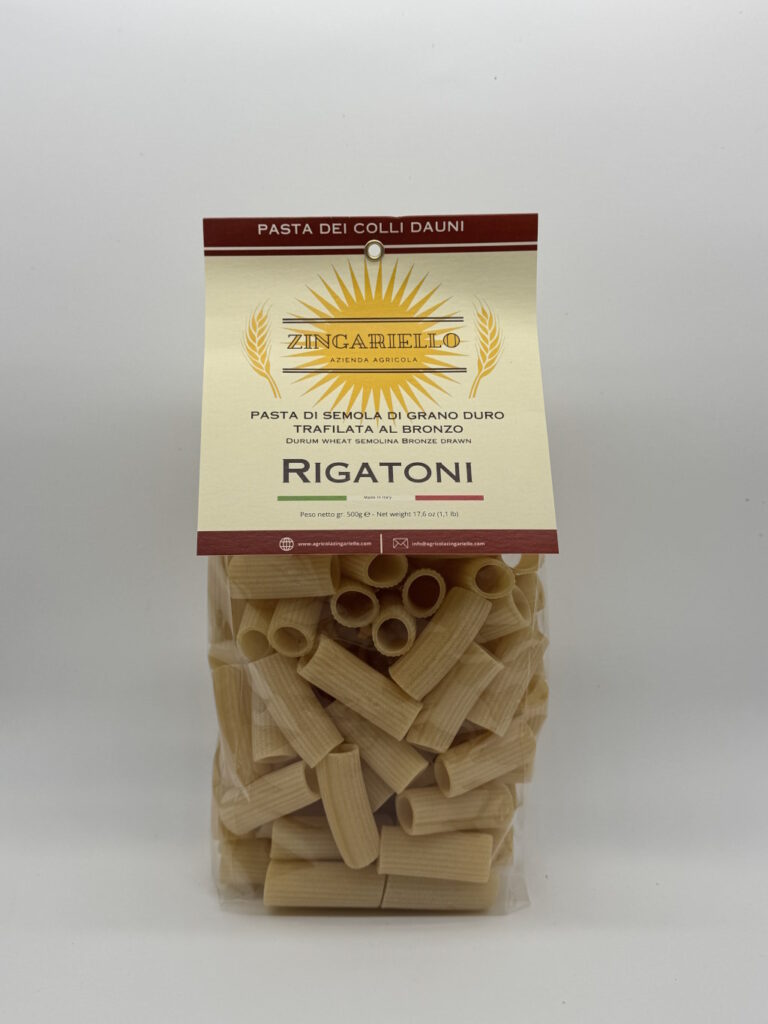 Rigatoni Zingariello Confezione 500g