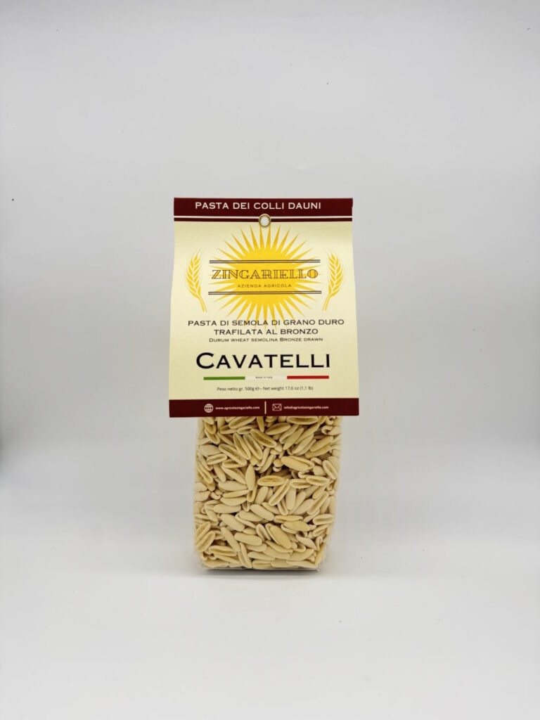 Cavatelli Zingariello confezione 500g