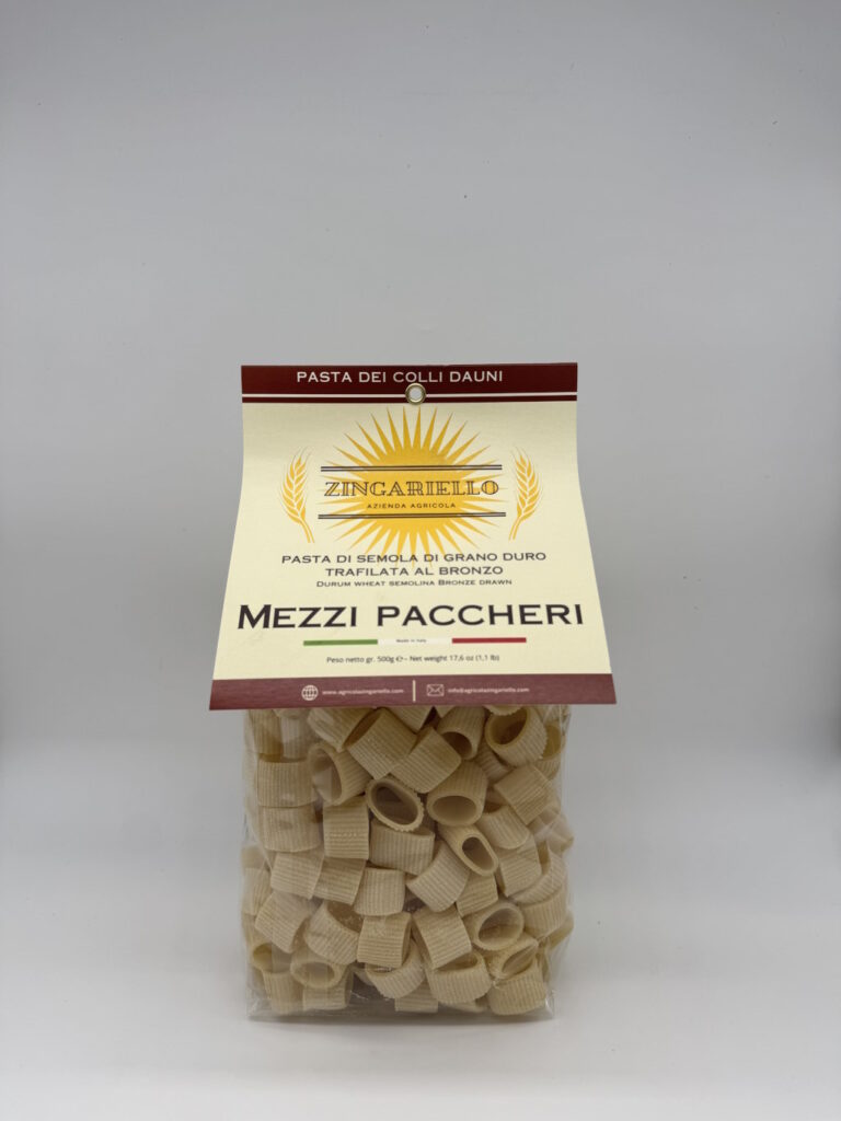 Mezzi Paccheri Zingariello confezione 500g