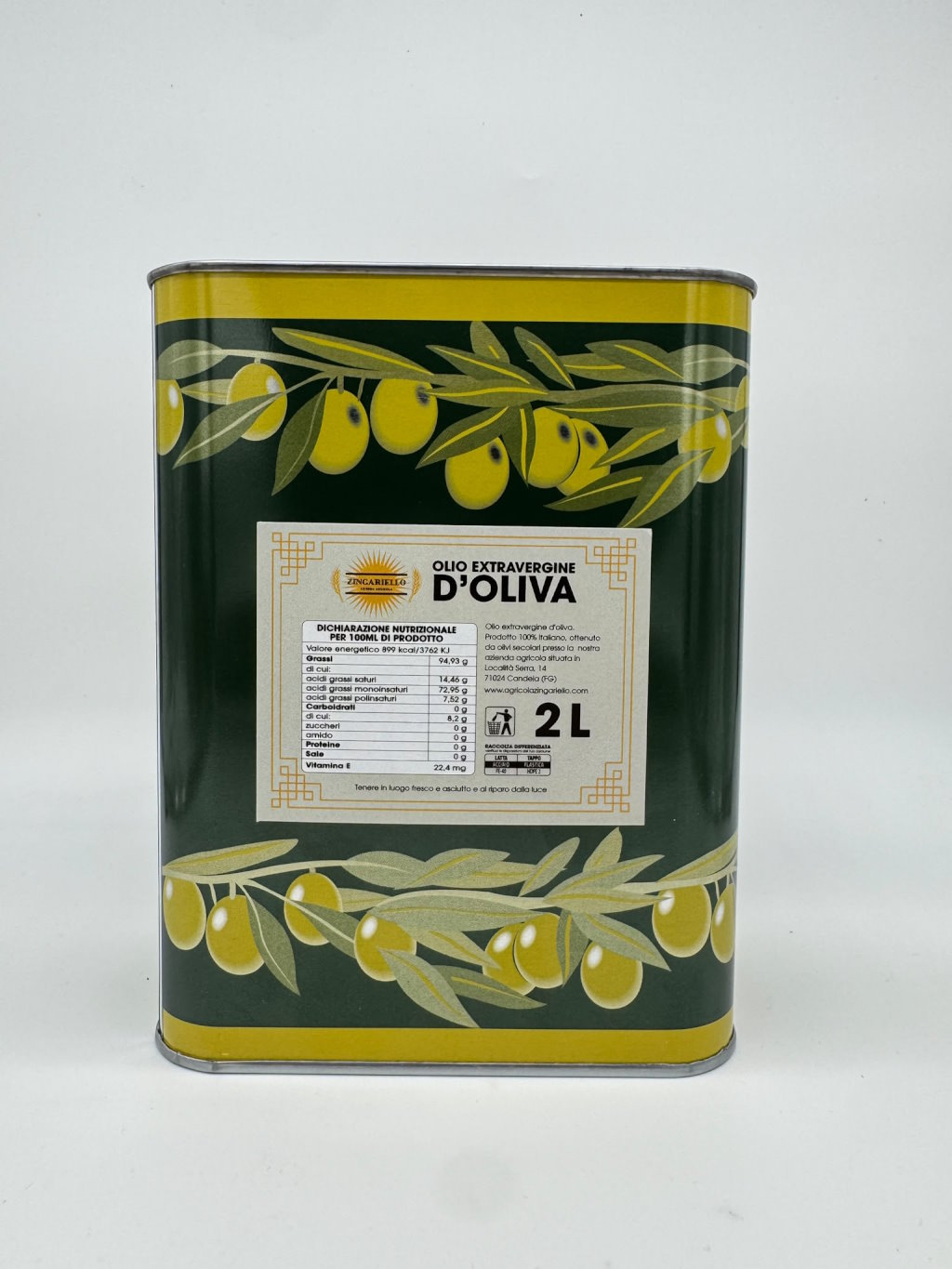 Olio Extra Vergine di Oliva 2 Litri - immagine 2